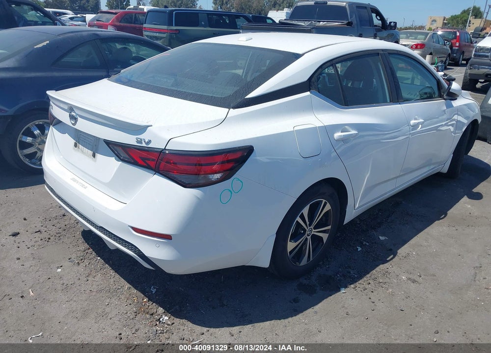 2022 NISSAN SENTRA SV XTRONIC CVT VIN: 3N1AB8CV1NY274554