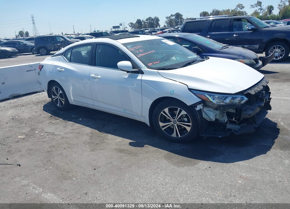 2022 NISSAN SENTRA SV XTRONIC CVT VIN: 3N1AB8CV1NY274554