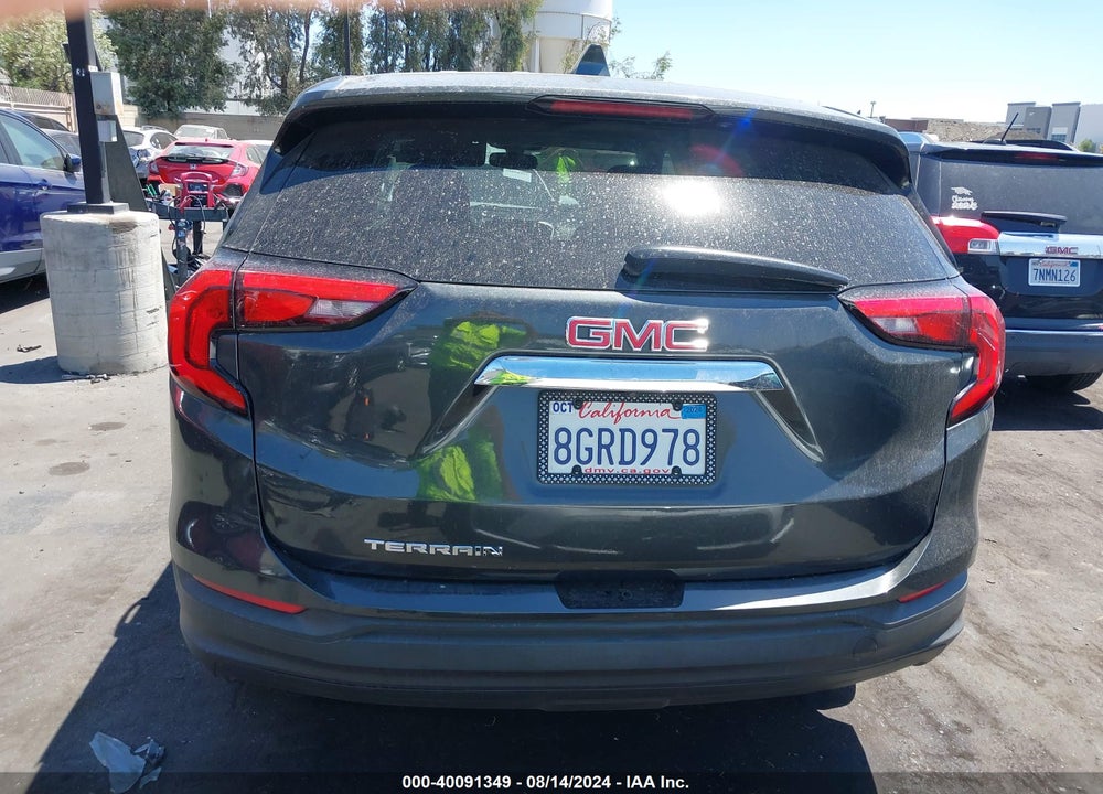 2018 GMC TERRAIN SLE VIN: 3GKALMEV0JL387259