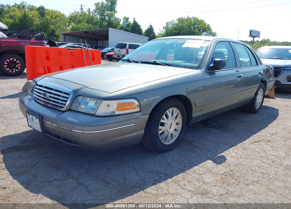 2004 FORD CROWN VICTORIA LX VIN: 2FAFP74W94X177947
