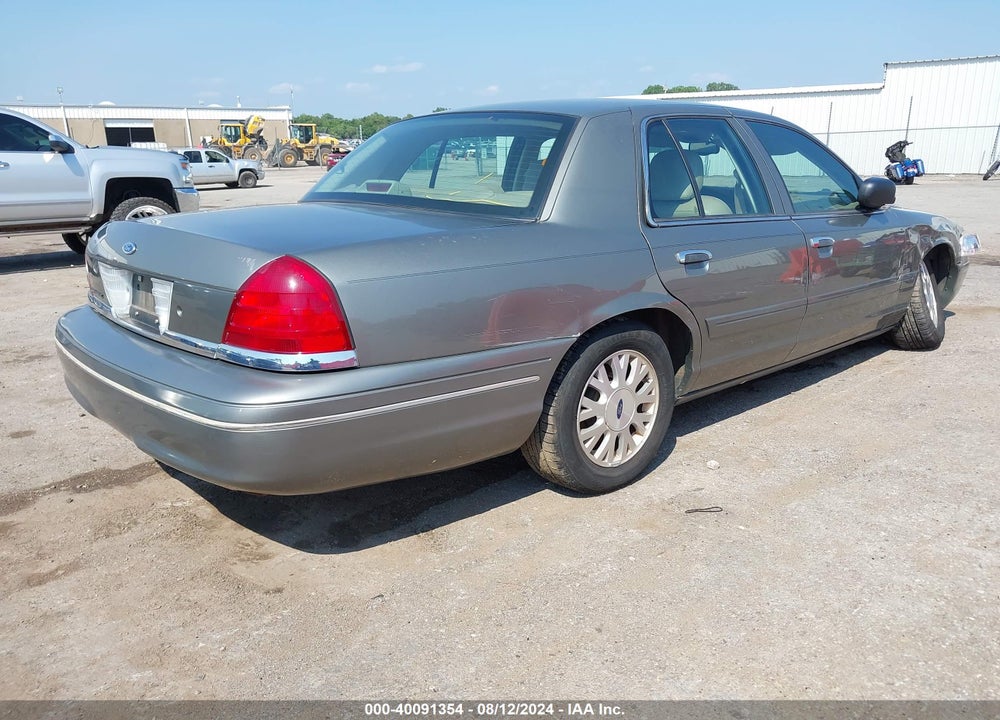 2004 FORD CROWN VICTORIA LX VIN: 2FAFP74W94X177947