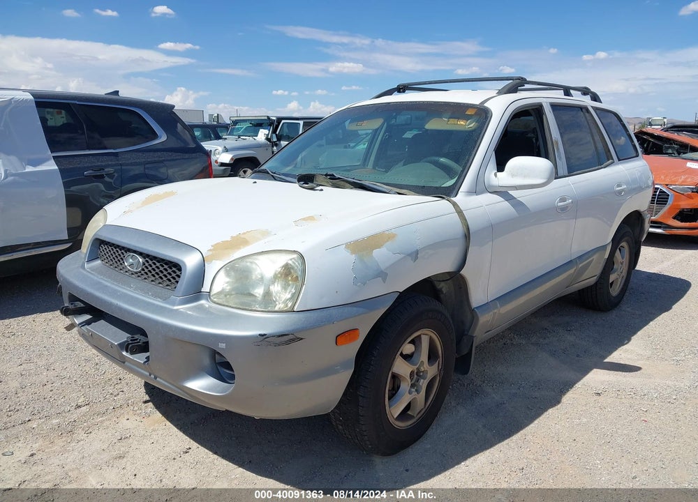 2003 HYUNDAI SANTA FE VIN: KM8SB12B43U341479