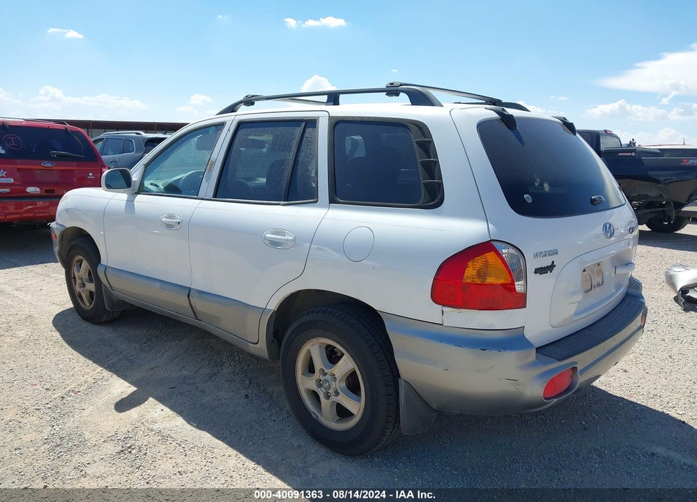 2003 HYUNDAI SANTA FE VIN: KM8SB12B43U341479