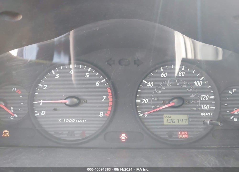 2003 HYUNDAI SANTA FE VIN: KM8SB12B43U341479