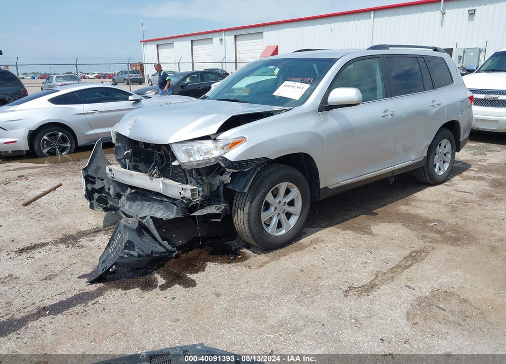 2013 TOYOTA HIGHLANDER BASE PLUS V6 VIN: 5TDZK3EH6DS132278