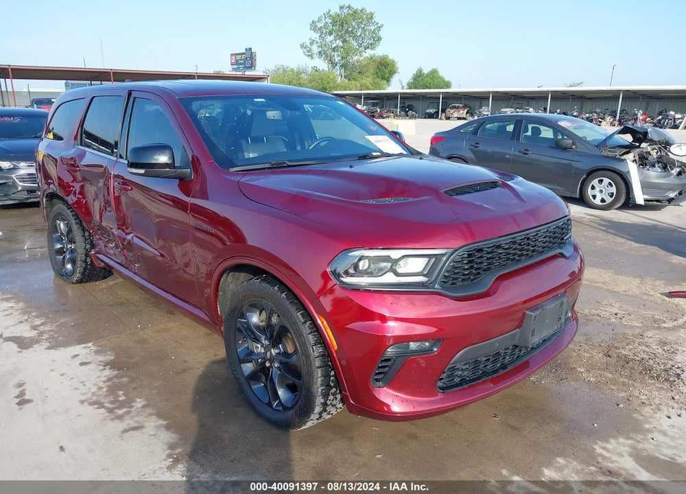 2021 DODGE DURANGO R/T RWD VIN: 1C4SDHCT6MC791480