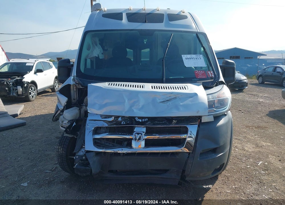 2018 RAM PROMASTER 2500 HIGH ROOF 159 WB VIN: 3C6TRVDG7JE115962