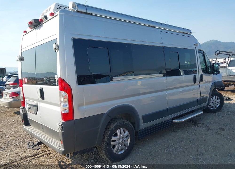 2018 RAM PROMASTER 2500 HIGH ROOF 159 WB VIN: 3C6TRVDG7JE115962