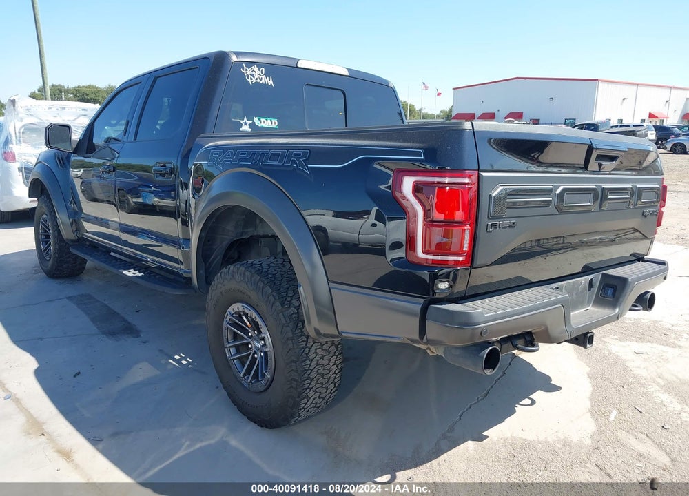 2020 FORD F-150 RAPTOR VIN: 1FTFW1RG8LFB33637