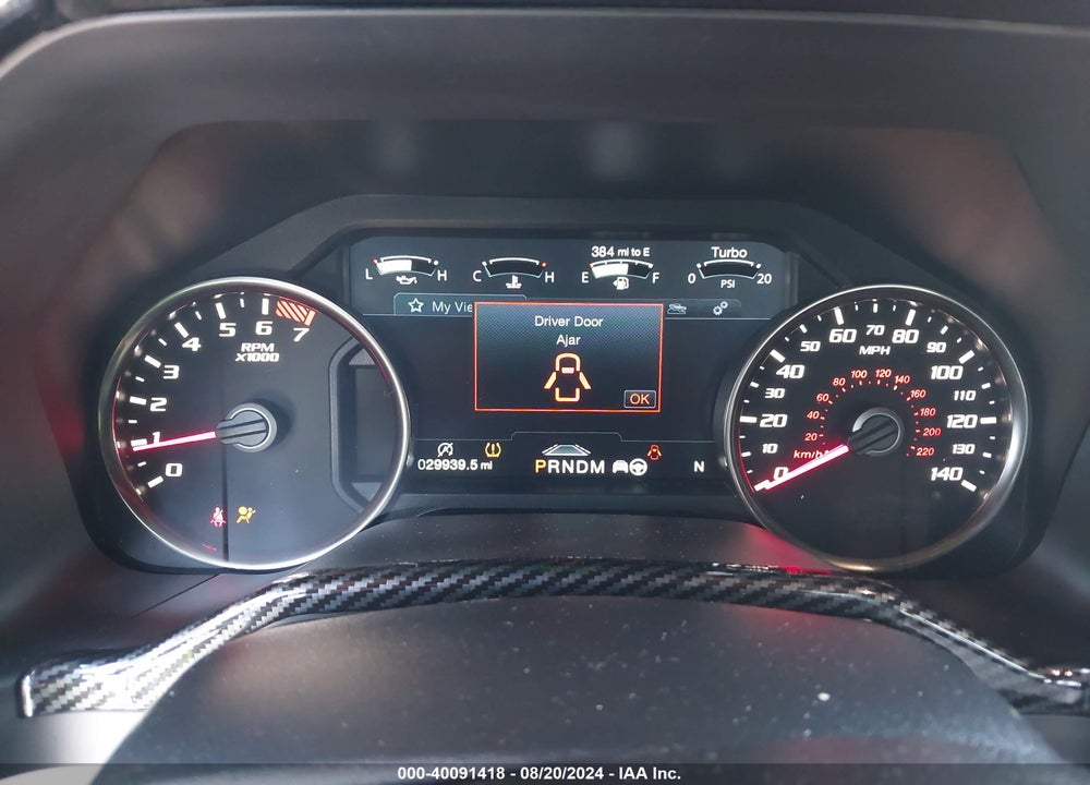 2020 FORD F-150 RAPTOR VIN: 1FTFW1RG8LFB33637
