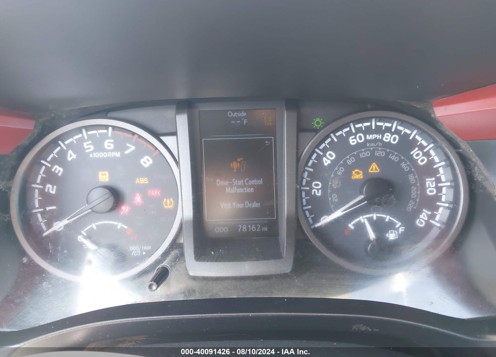 2019 TOYOTA TACOMA TRD OFF ROAD VIN: 3TMCZ5AN6KM274572
