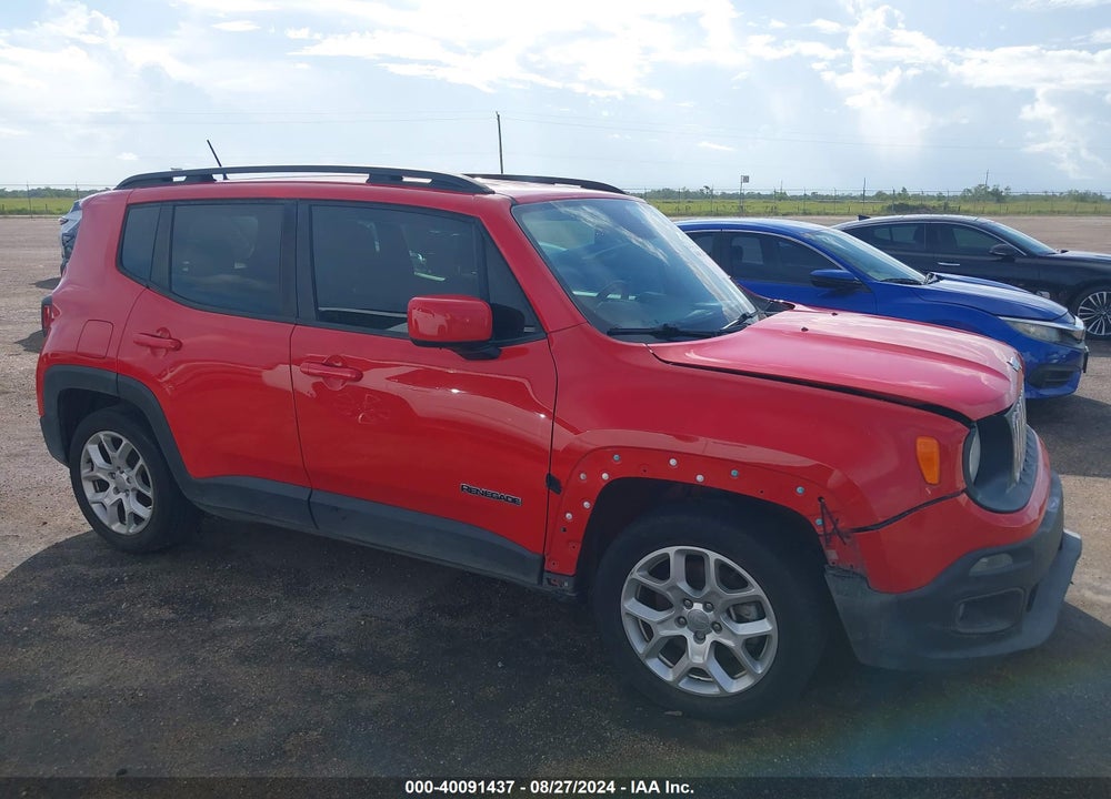 2018 JEEP RENEGADE LATITUDE FWD VIN: ZACCJABB9JPH11786