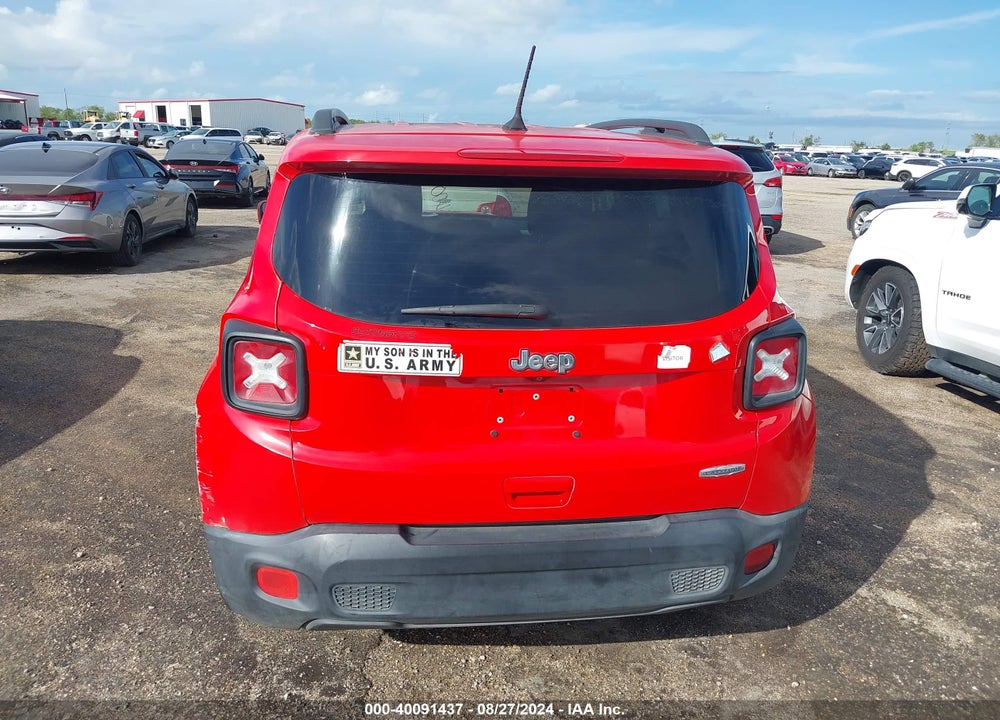 2018 JEEP RENEGADE LATITUDE FWD VIN: ZACCJABB9JPH11786