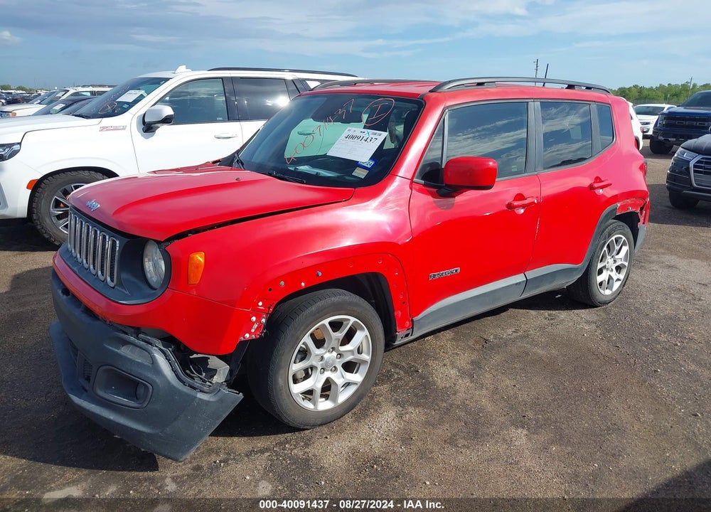 2018 JEEP RENEGADE LATITUDE FWD VIN: ZACCJABB9JPH11786