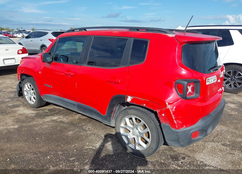 2018 JEEP RENEGADE LATITUDE FWD VIN: ZACCJABB9JPH11786