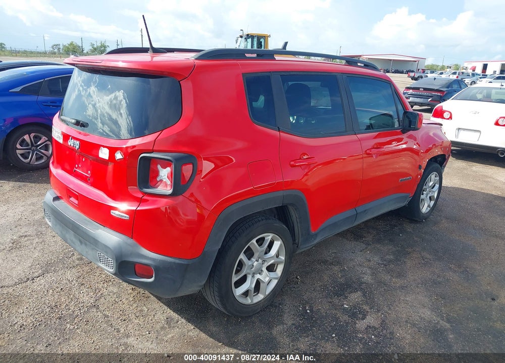 2018 JEEP RENEGADE LATITUDE FWD VIN: ZACCJABB9JPH11786