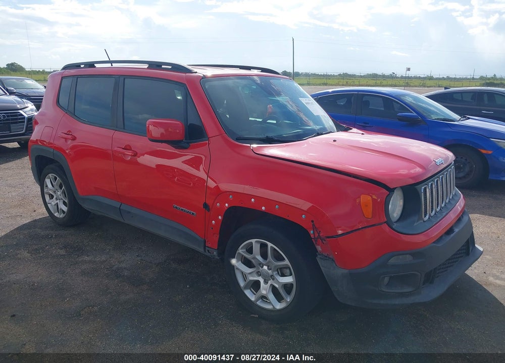 2018 JEEP RENEGADE LATITUDE FWD VIN: ZACCJABB9JPH11786
