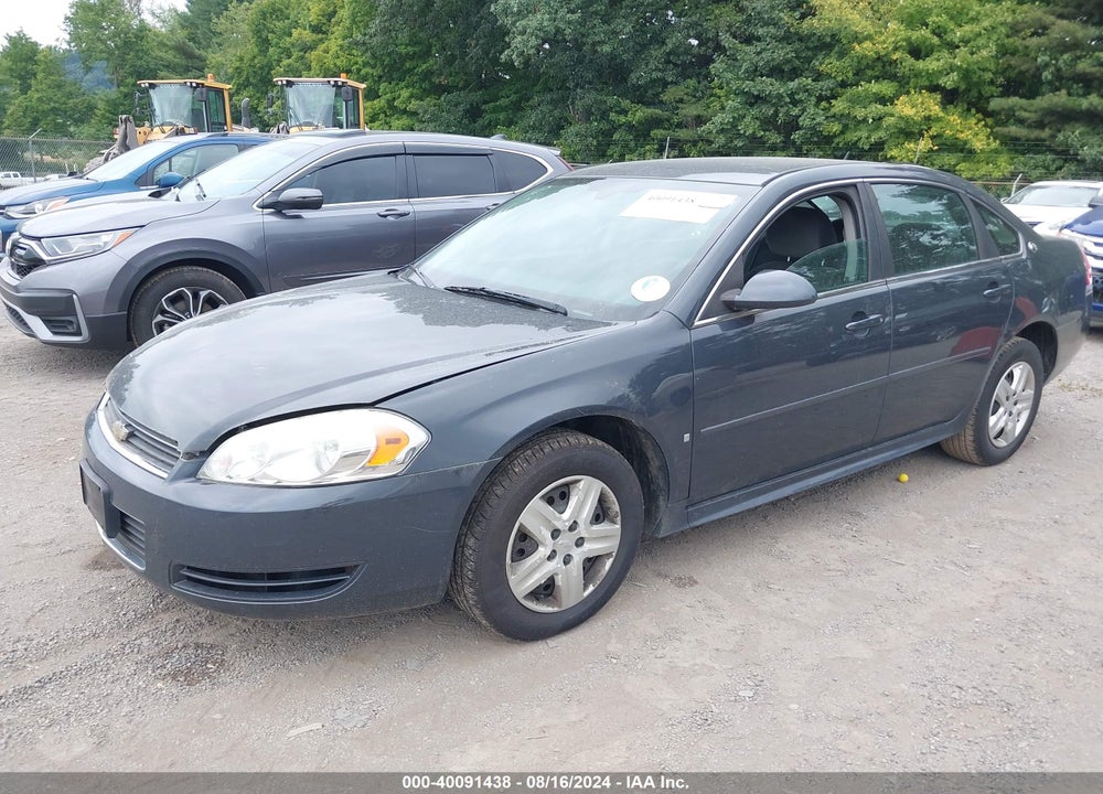 2009 CHEVROLET IMPALA LS VIN: 2G1WB57N591288627