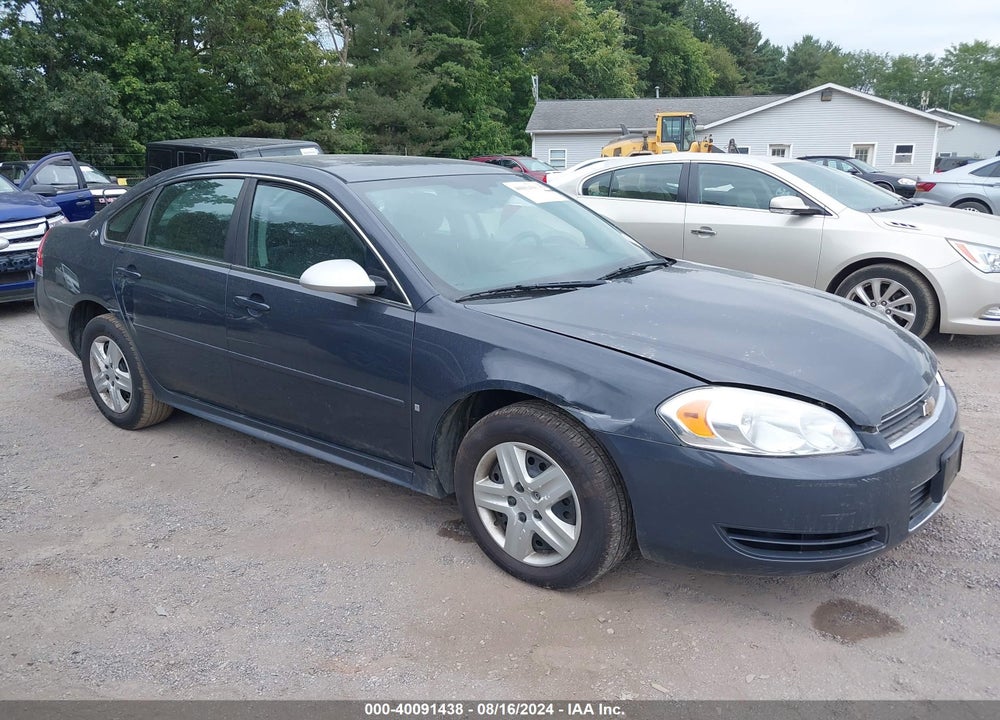 2009 CHEVROLET IMPALA LS VIN: 2G1WB57N591288627