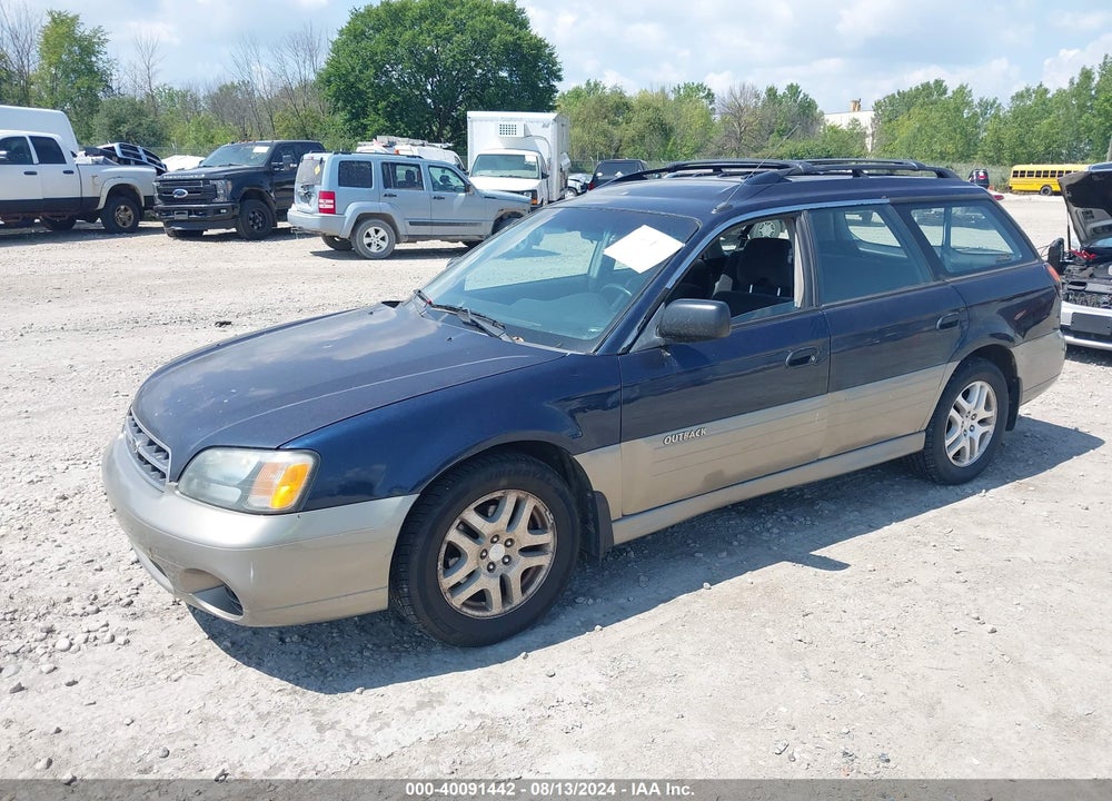 2001 SUBARU OUTBACK VIN: 4S3BH665217641229