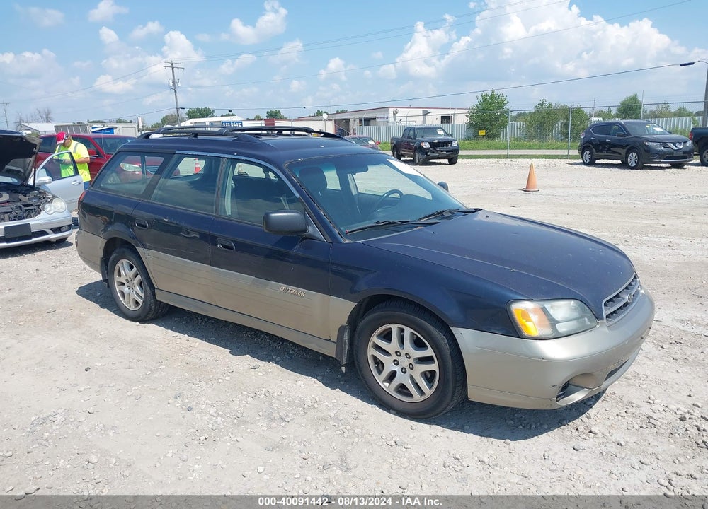 2001 SUBARU OUTBACK VIN: 4S3BH665217641229