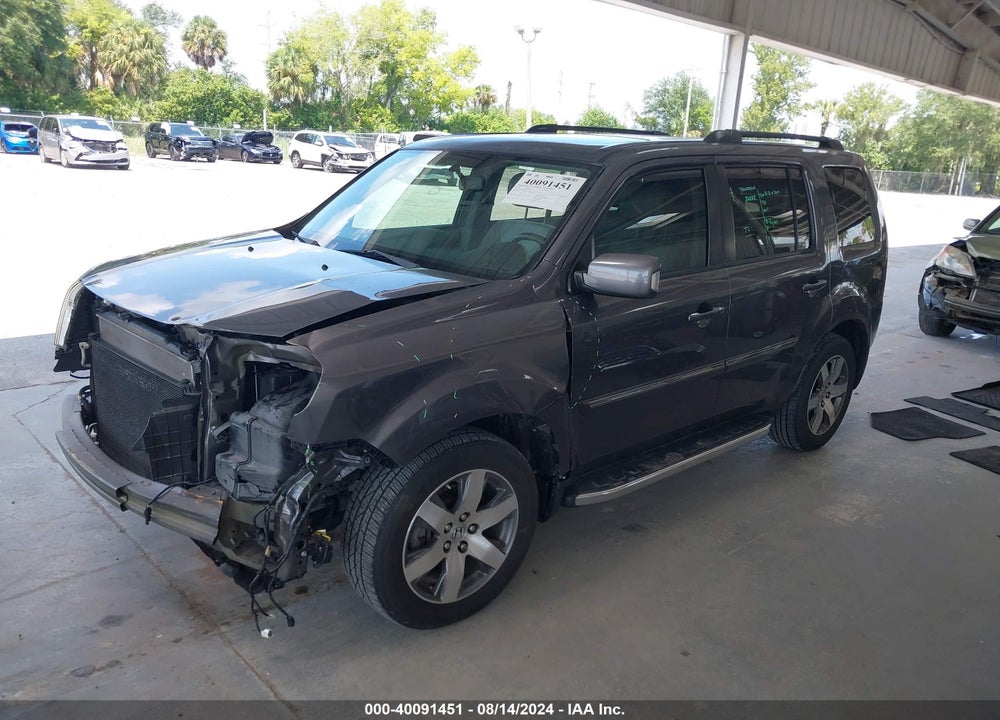 2015 HONDA PILOT TOURING VIN: 5FNYF3H98FB010212