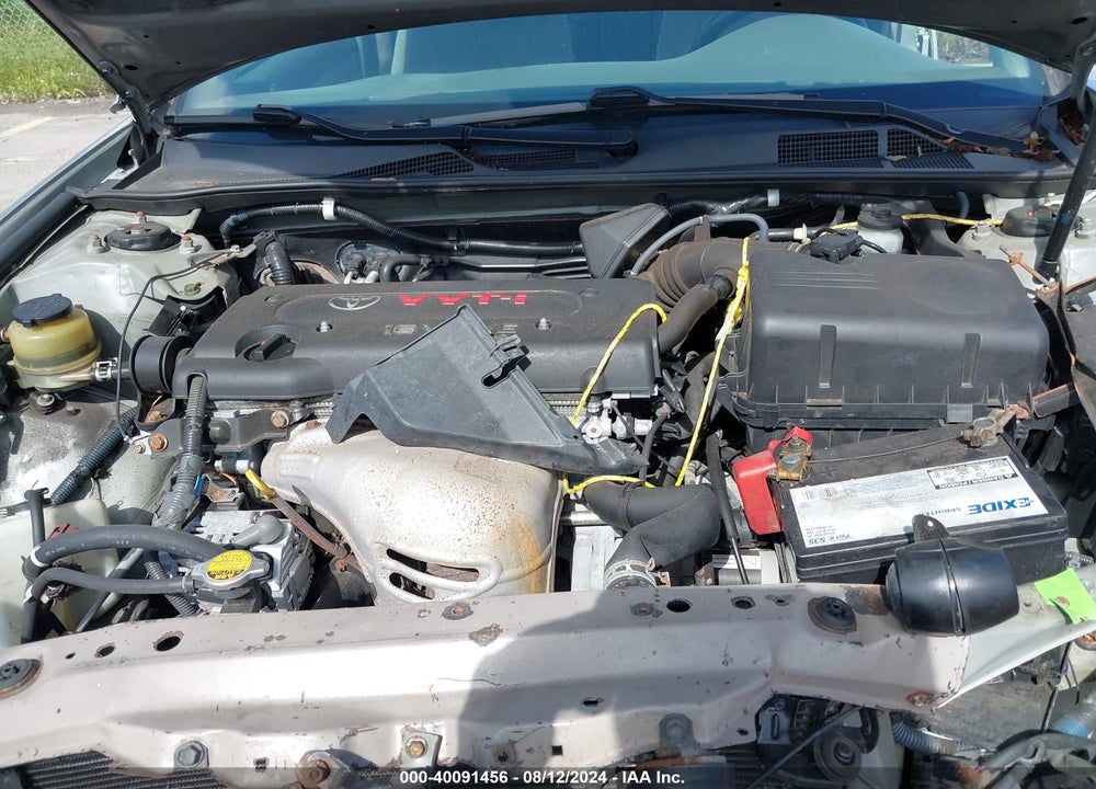 2002 TOYOTA CAMRY LE VIN: 4T1BE32K82U008400