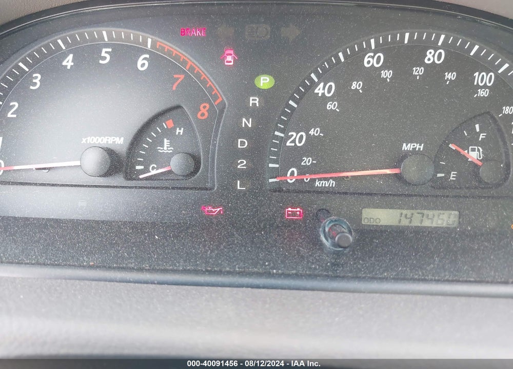 2002 TOYOTA CAMRY LE VIN: 4T1BE32K82U008400