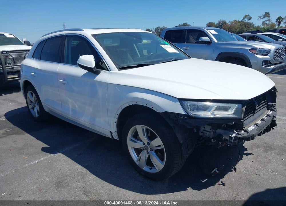 2018 AUDI Q5 2.0T PREMIUM/2.0T TECH PREMIUM VIN: WA1BNAFY6J2061186
