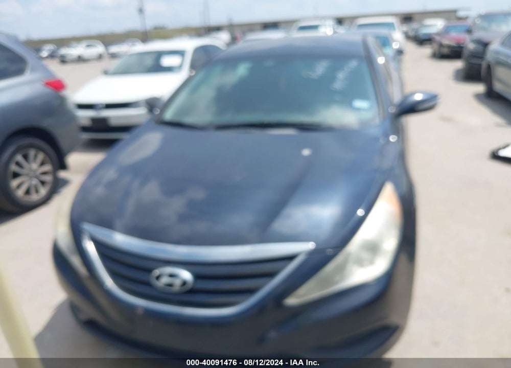 2014 HYUNDAI SONATA GLS VIN: 5NPEB4AC1EH883861