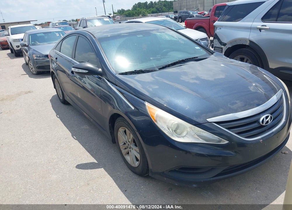 2014 HYUNDAI SONATA GLS VIN: 5NPEB4AC1EH883861