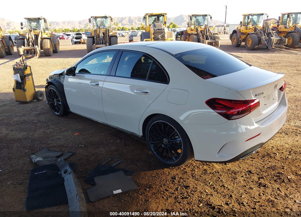 2020 MERCEDES-BENZ A 220 VIN: W1K3G4EB5LJ222967