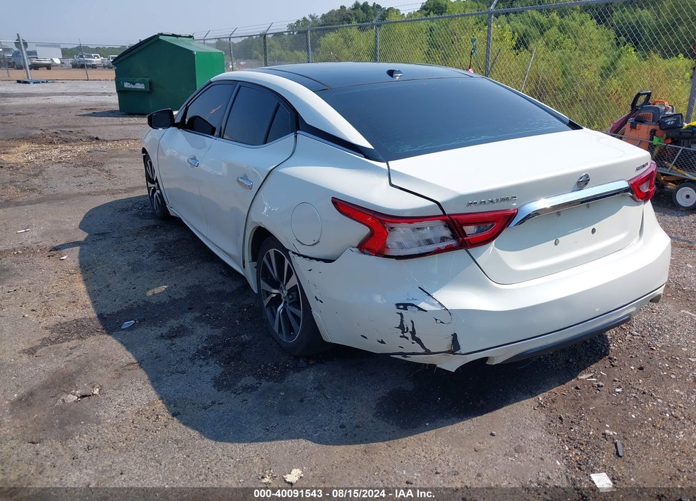 2017 NISSAN MAXIMA 3.5 PLATINUM VIN: 1N4AA6AP9HC423644