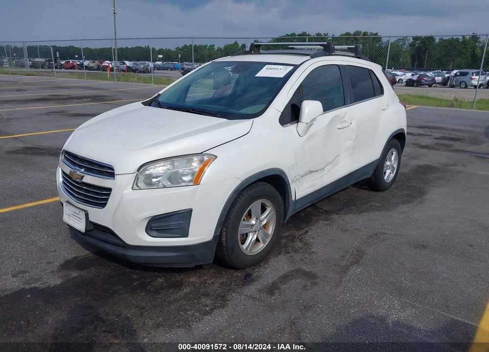 2015 CHEVROLET TRAX LT VIN: KL7CJLSB9FB261793