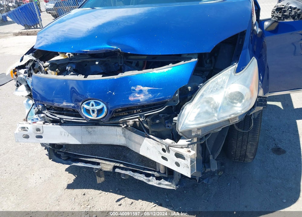 2011 TOYOTA PRIUS TWO VIN: JTDKN3DU0B0248955