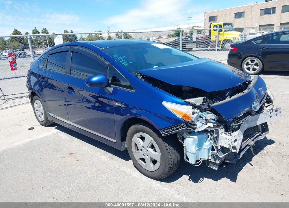 2011 TOYOTA PRIUS TWO VIN: JTDKN3DU0B0248955