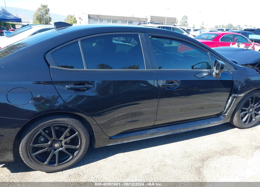 2015 SUBARU WRX PREMIUM VIN: JF1VA1D69F9813158