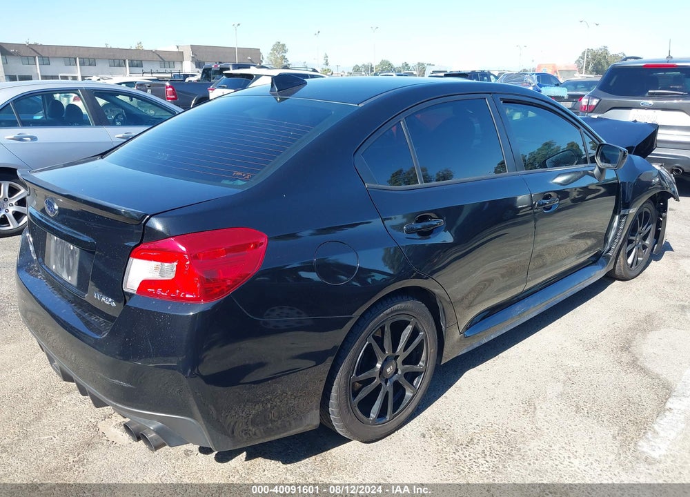 2015 SUBARU WRX PREMIUM VIN: JF1VA1D69F9813158