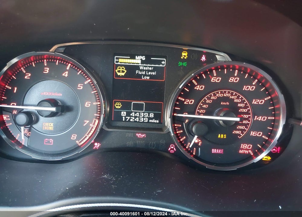 2015 SUBARU WRX PREMIUM VIN: JF1VA1D69F9813158