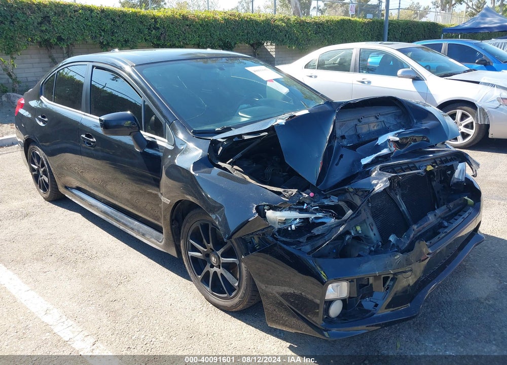 2015 SUBARU WRX PREMIUM VIN: JF1VA1D69F9813158