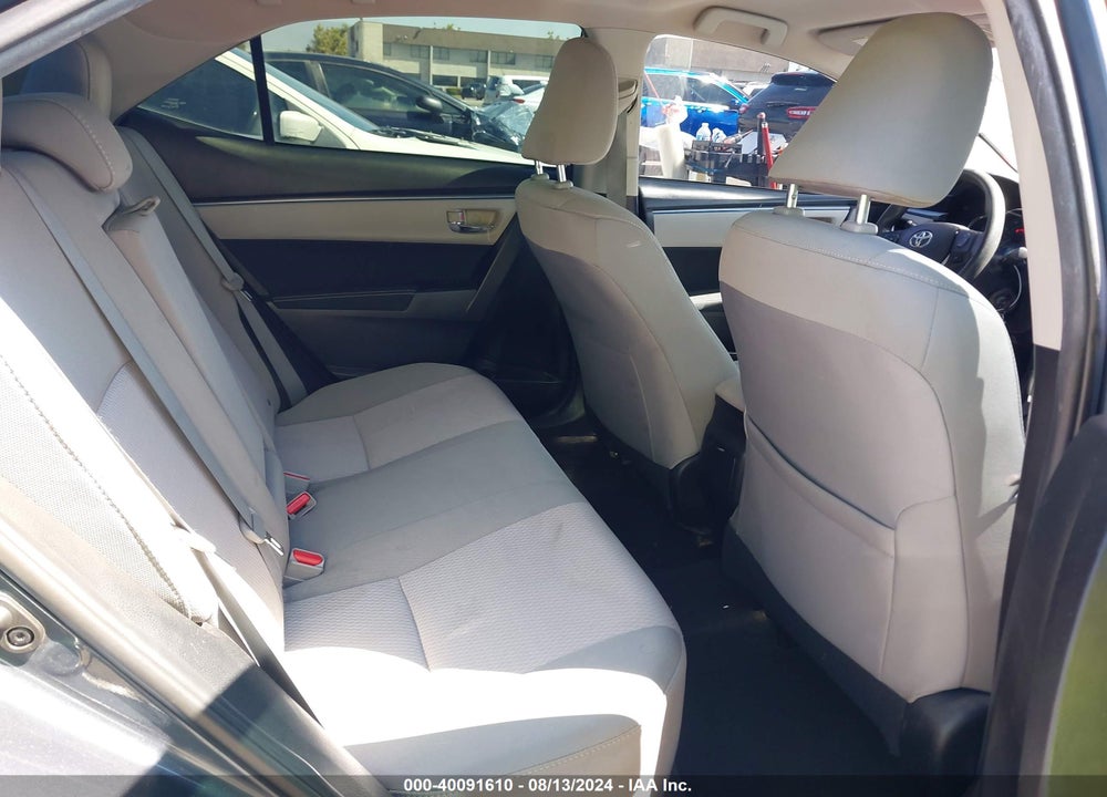 2015 TOYOTA COROLLA LE VIN: 5YFBURHE2FP281802