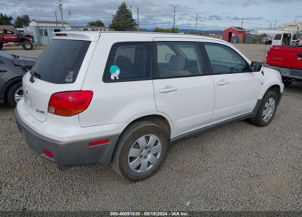 2003 MITSUBISHI OUTLANDER LS VIN: JA4LX31G03U036087