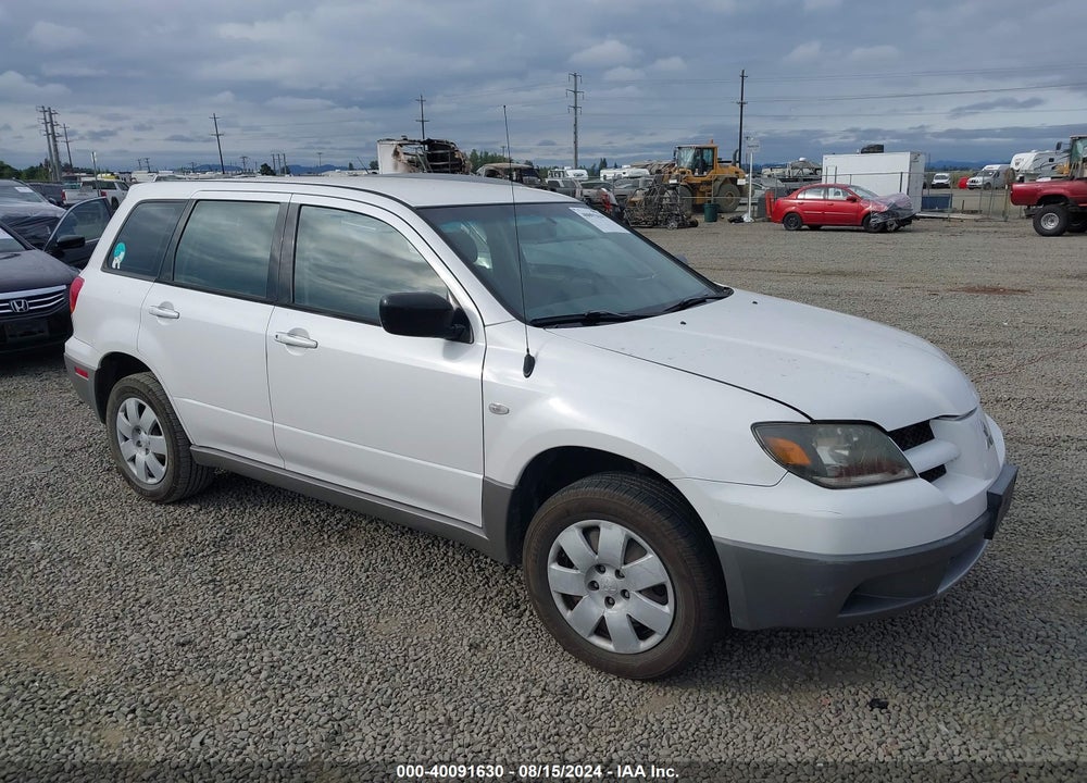 2003 MITSUBISHI OUTLANDER LS VIN: JA4LX31G03U036087