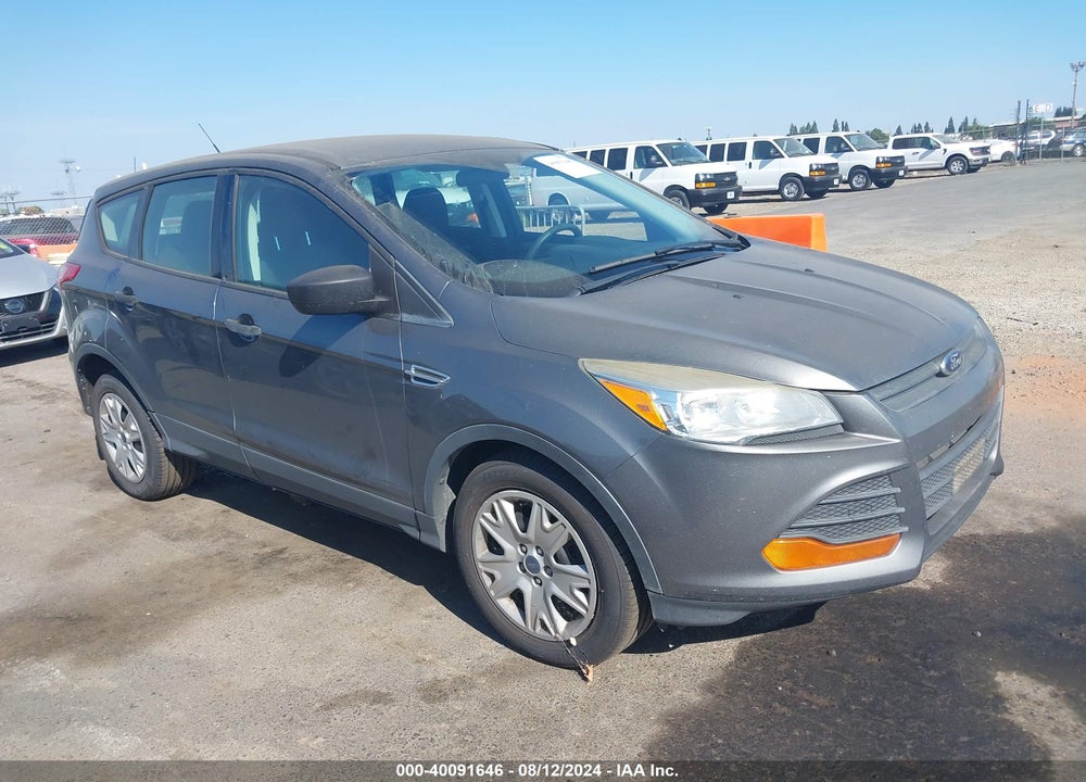 2014 FORD ESCAPE S VIN: 1FMCU0F70EUB32287