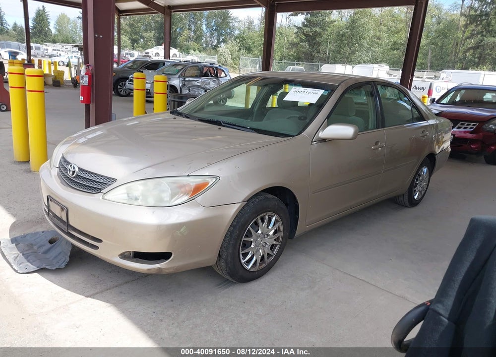 2002 TOYOTA CAMRY LE VIN: JTDBE32K520031841