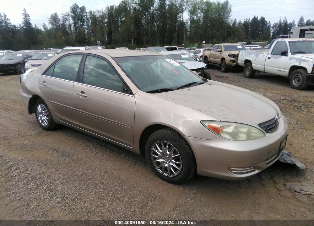 2002 TOYOTA CAMRY LE VIN: JTDBE32K520031841