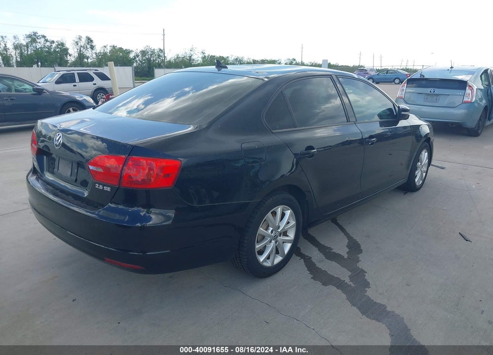 2011 VOLKSWAGEN JETTA 2.5L SE VIN: 3VWDX7AJ4BM315457
