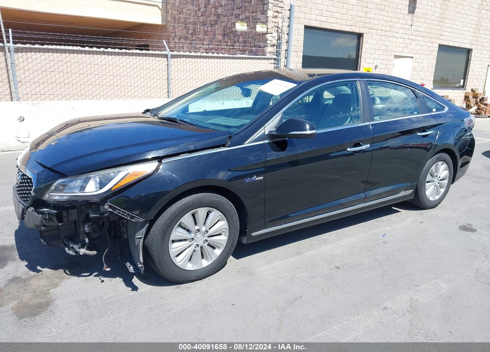 2016 HYUNDAI SONATA HYBRID SE VIN: KMHE24L10GA012337