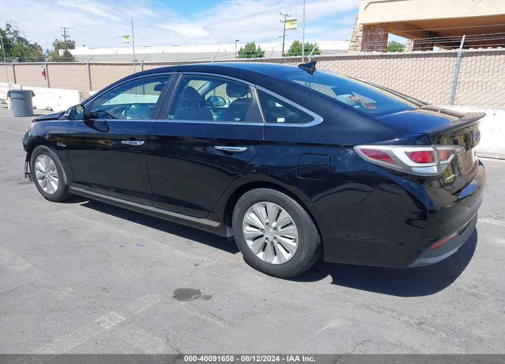 2016 HYUNDAI SONATA HYBRID SE VIN: KMHE24L10GA012337