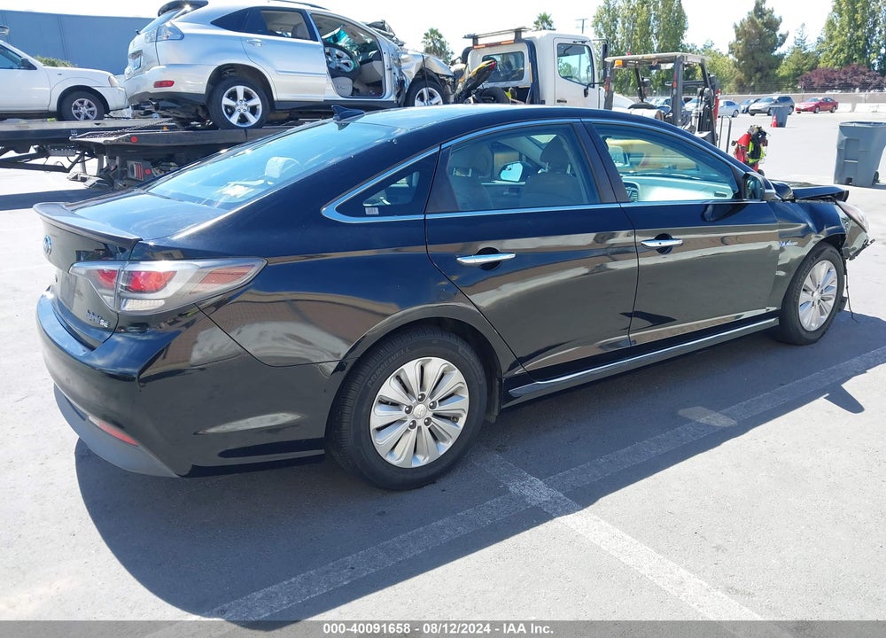 2016 HYUNDAI SONATA HYBRID SE VIN: KMHE24L10GA012337